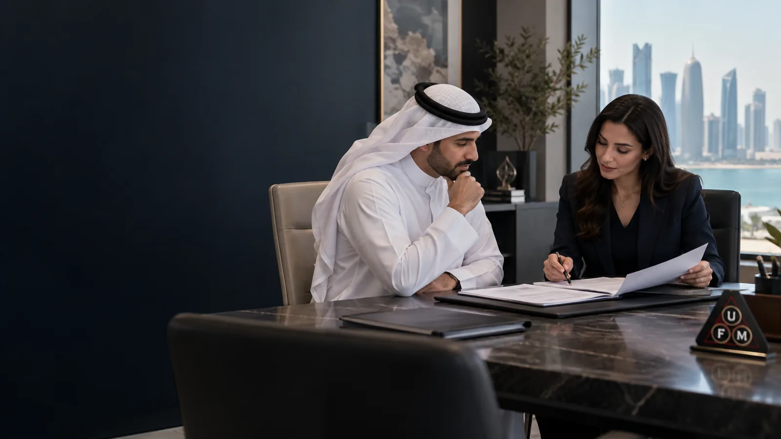 AI-created professional receivables consultation
